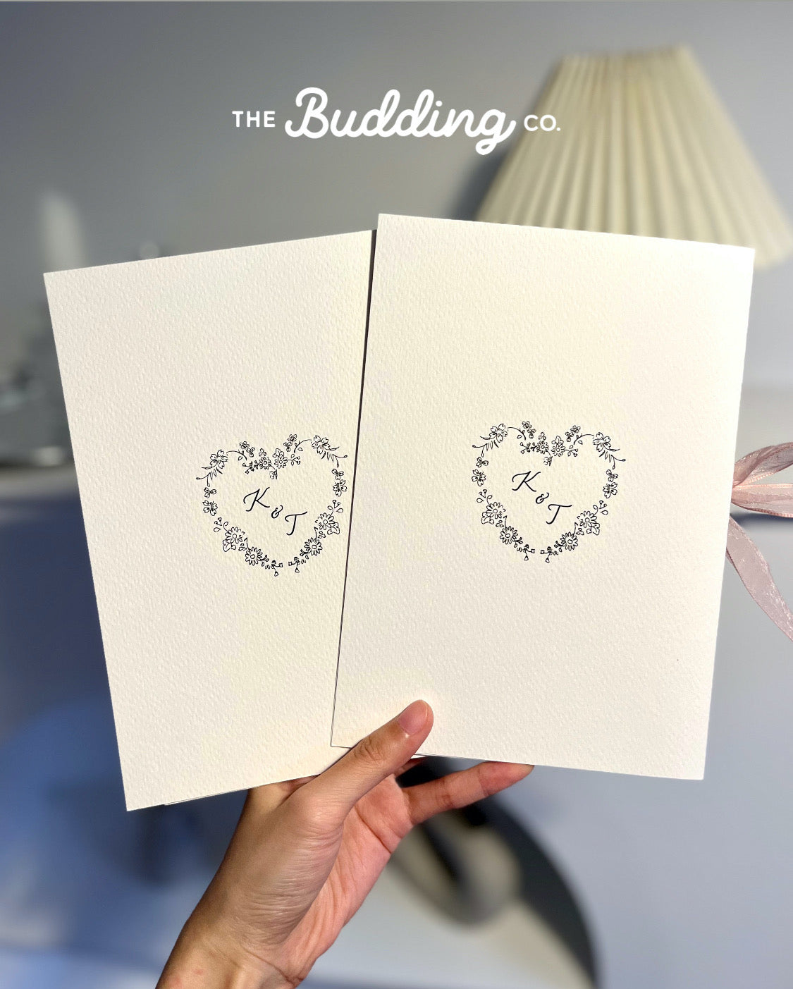 Vow Cards 婚禮誓言卡 (一對)